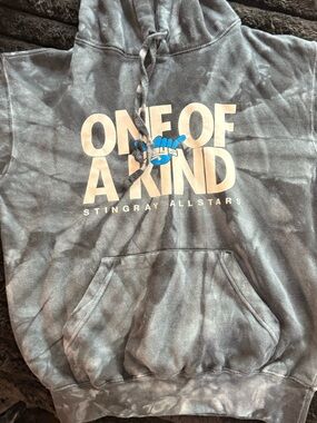 One Of A Kind Kids Hoodie - Gray "One Of A Kind" Graphic